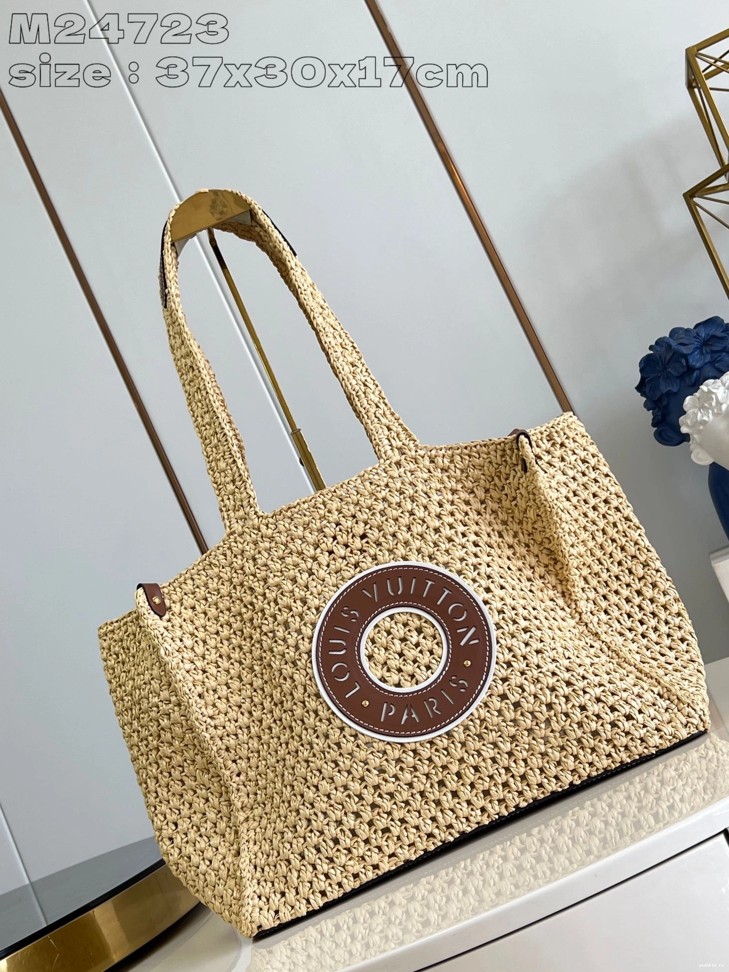 WIS VUITTON ONTHEGO MM-37.5*30*17cm LOUIS 0117